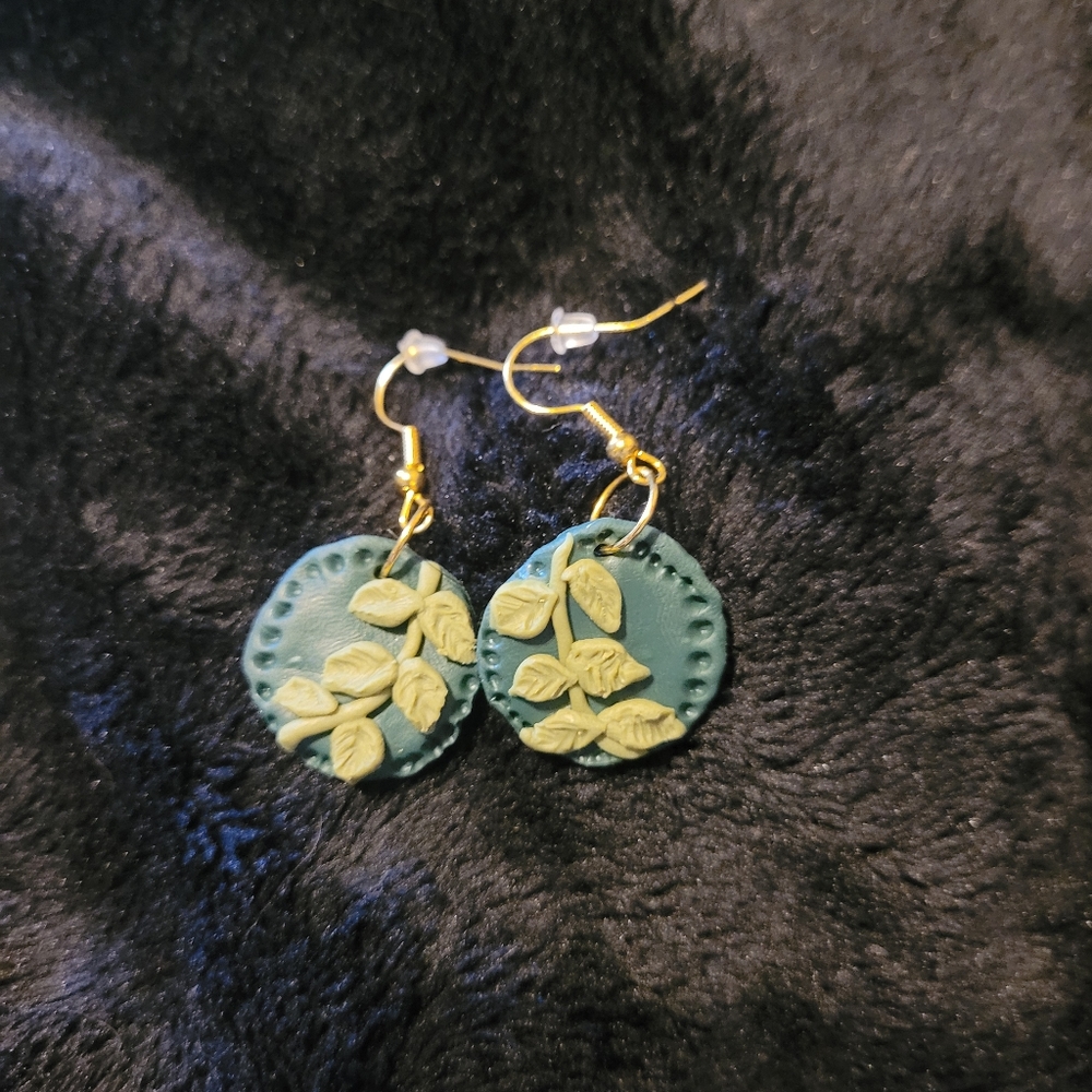 Polymer clay earrings